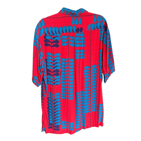 Manuhealii men’s pullover shirt rayon size Medium NWT from 2015 - Picture 3 of 5